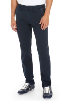 'Lillon' | Regular Fit, Stretch-Cotton Casual Pant