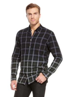 'Equatore' | Slim Fit, Cotton Casual Shirt