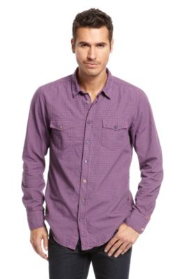 'Eddaie' | Slim Fit, Cotton Casual Shirt