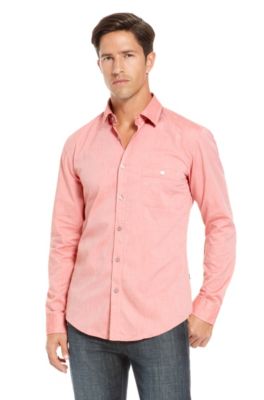 'Rodrigo' | Slim Fit, Cotton Casual Shirt