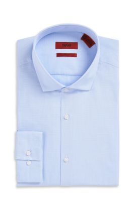 'EastonX' | Slim Fit, Modified Spread Collar Dress Shirt