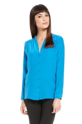 'Enaelle' | Silk V-Neck Blouse