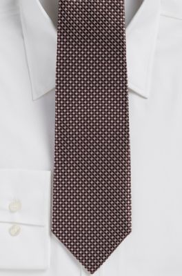 '8 cm Tie' | Regular Silk Patterned Tie 