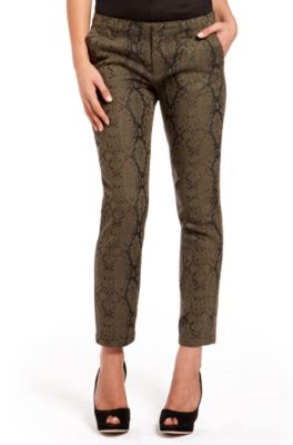 'Simaja' | Snakeskin Pattern Casual Pant