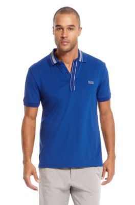 'Paule' | Slim Fit, Cotton-Blend Polo Shirt