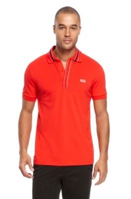 'Paule' | Slim Fit, Cotton-Blend Polo Shirt