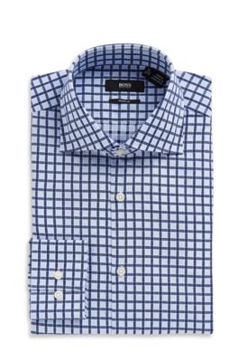 'Miles US' | Modern Fit, Spread Collar Dress Shirt