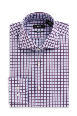 'Miles US' | Modern Fit, Spread Collar Dress Shirt