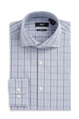 'Miles US' | Modern Fit, Spread Collar Dress Shirt