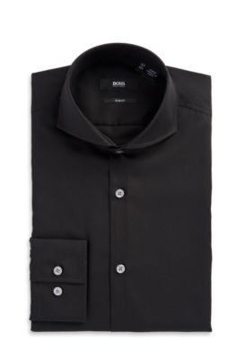 'Dwayne' | Slim Fit, Extreme Spread Collar Dress Shirt