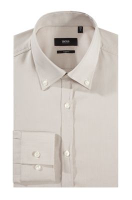 'Jense' | Skinny Fit, Button-Down Collar