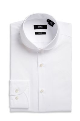 'Josh' | Slim Fit, Round Collar Dress Shirt