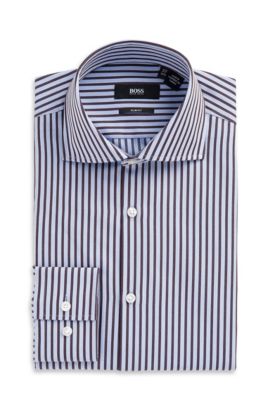 'Jaron' | Slim Fit, Spread Collar Dress Shirt