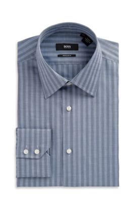 'Enzo' | Classic Fit, Modified Point Collar Dress Shirt