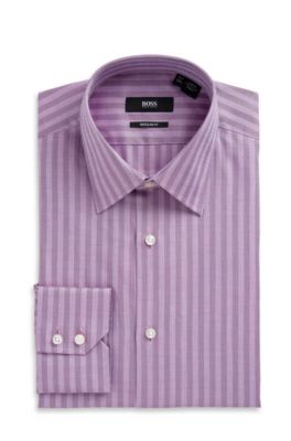 'Enzo' | Classic Fit, Modified Point Collar Dress Shirt