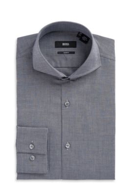 'Dwayne' | Slim Fit, Extreme Spread Collar Dress Shirt