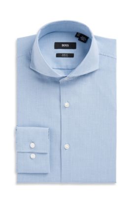 'Dwayne' | Slim Fit, Extreme Spread Collar Dress Shirt