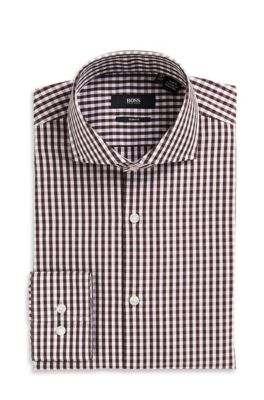 'Jason' | Slim Fit, Spread Collar Dress Shirt