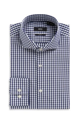 'Jason' | Slim Fit, Spread Collar Dress Shirt