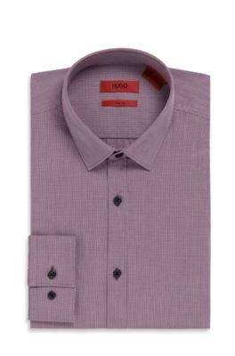'EverettX' | Slim Fit, Point Collar Dress Shirt