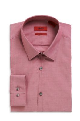 'Everett X' | Slim Fit, Cotton Chambray Dress Shirt