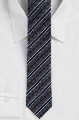 '6 cm Tie' | Skinny Silk Striped Tie
