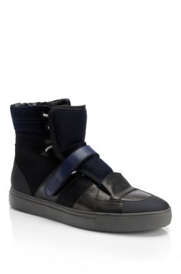 'Furtio' | Leather-Wool Lace-up Sneaker