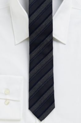 '7.5 cm Tie' | Regular Silk Striped Tie