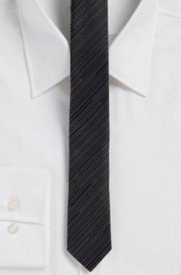 '7.5 cm Tie ' | Regular Silk Striped Tie