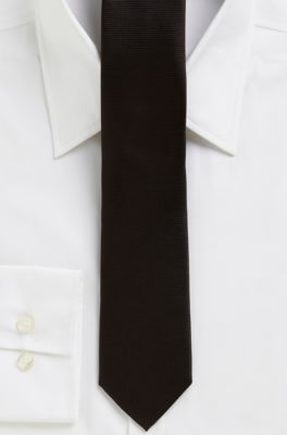 '6 cm Tie' | Skinny Silk Solid Tie
