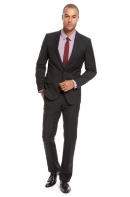 'Amaro/Heise' | Slim Fit, Virgin Wool Suit 