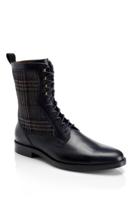 'Entio' | Leather Lace-Up Boot