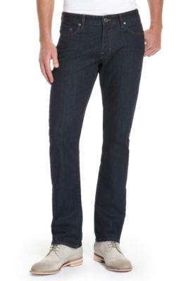 'Orange 25 Zip' | Regular Fit Straight Leg Jean