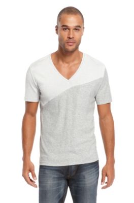 'Dupos' | Cotton-Blend Two-Tone T-Shirt
