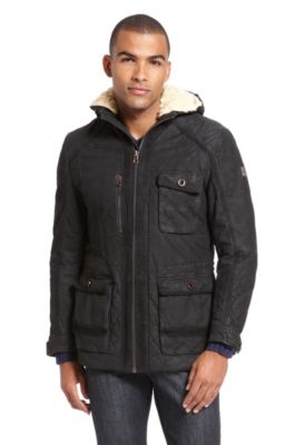 'Julios' | Faux Fur-Lined Leather Jacket