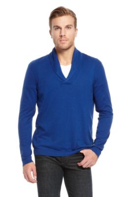 'Hampton' | Cashmere-Blend Shawl Collar Sweater