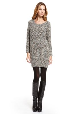 'Wenel' | Button-Back Sweater Dress