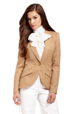 'Jamana' | Stretch-Wool One-Button Blazer