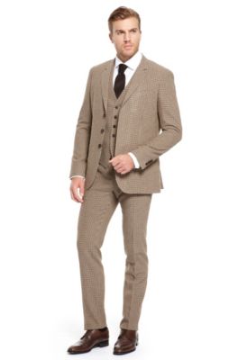 'Reese/Winn' | Extra Slim Fit, Virgin Wool 3-Piece Suit