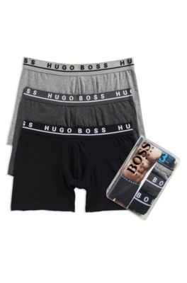 'Cyclist ' | Stretch Cotton Boxer Brief, 3-Pack