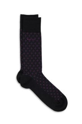 'RS Design' | Stretch-Cotton Patterned Socks