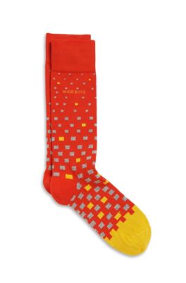 'RS Design' | Combed Cotton Patterned Socks
