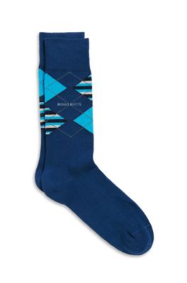 'RS Design' | Combed Cotton Patterned Socks