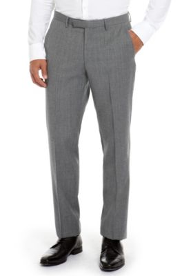 'Shark' | Modern Fit, Virgin Wool Dress Pant