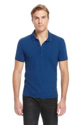 'Forli' | Slim Fit, Stretch Cotton Polo Shirt