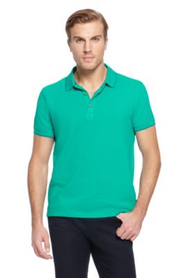 'Forli' | Slim Fit, Stretch Cotton Polo Shirt