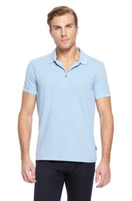 'Forli' | Slim Fit, Stretch Cotton Polo Shirt