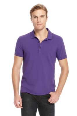 'Forli' | Slim Fit, Stretch Cotton Polo Shirt
