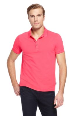 'Forli' | Slim Fit, Stretch Cotton Polo Shirt