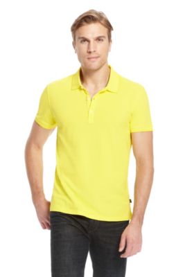'Forli' | Slim Fit, Stretch Cotton Polo Shirt